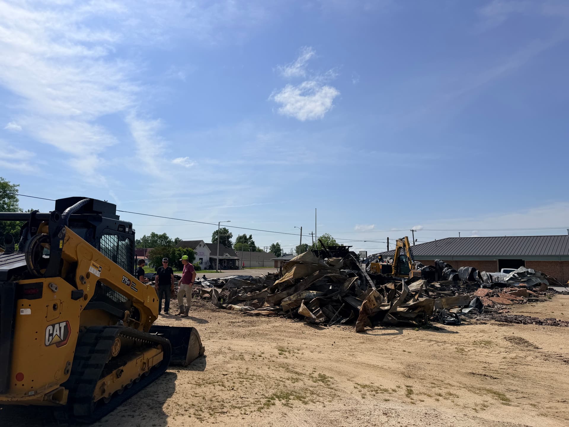 Gallery photos for Fire Damage Demolition and Site Clearing in Amory Mississippi: Image #4