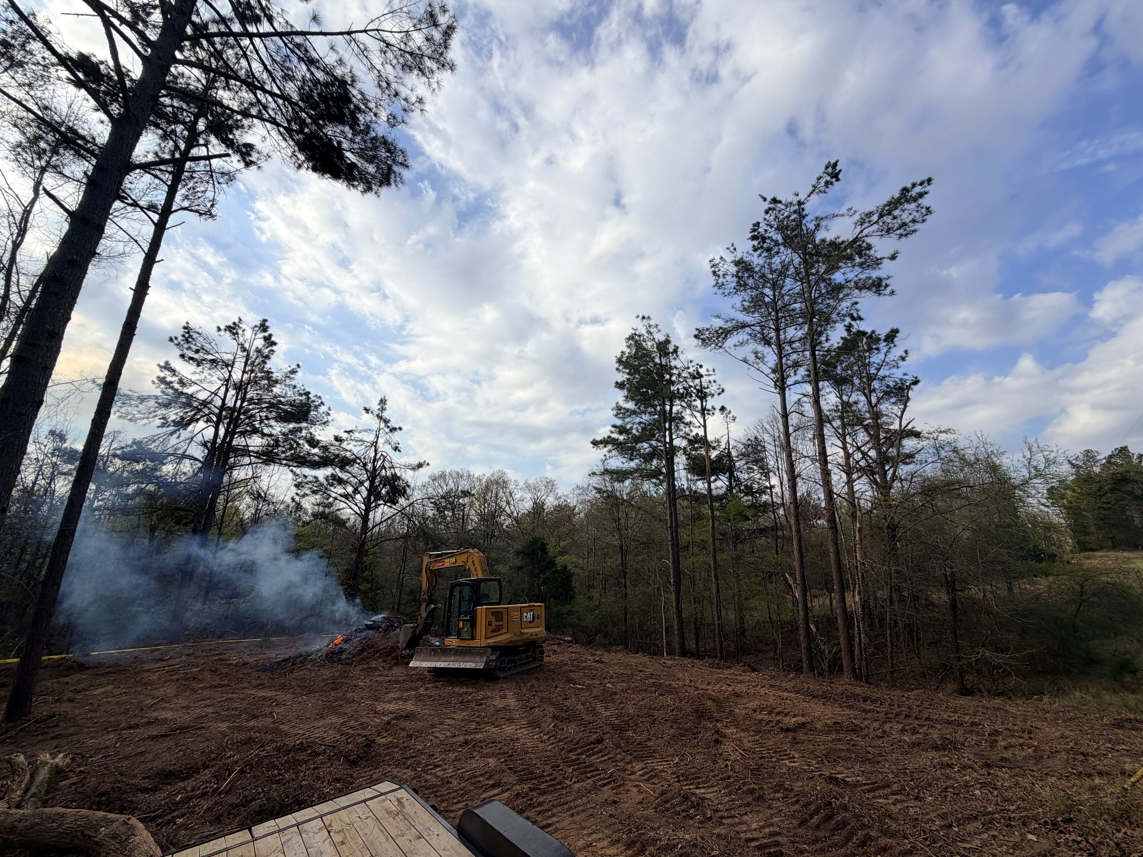 Project Land Clearing for New Home Site Development in Tupelo image