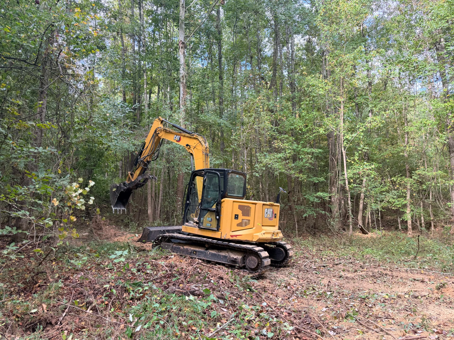 Land Clearing and Site Prep for a New Mobile Home in Lexington MS