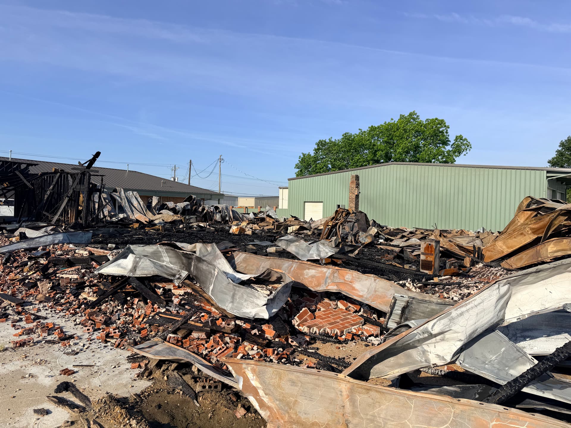 Gallery photos for Fire Damage Demolition and Site Clearing in Amory Mississippi: Image #1