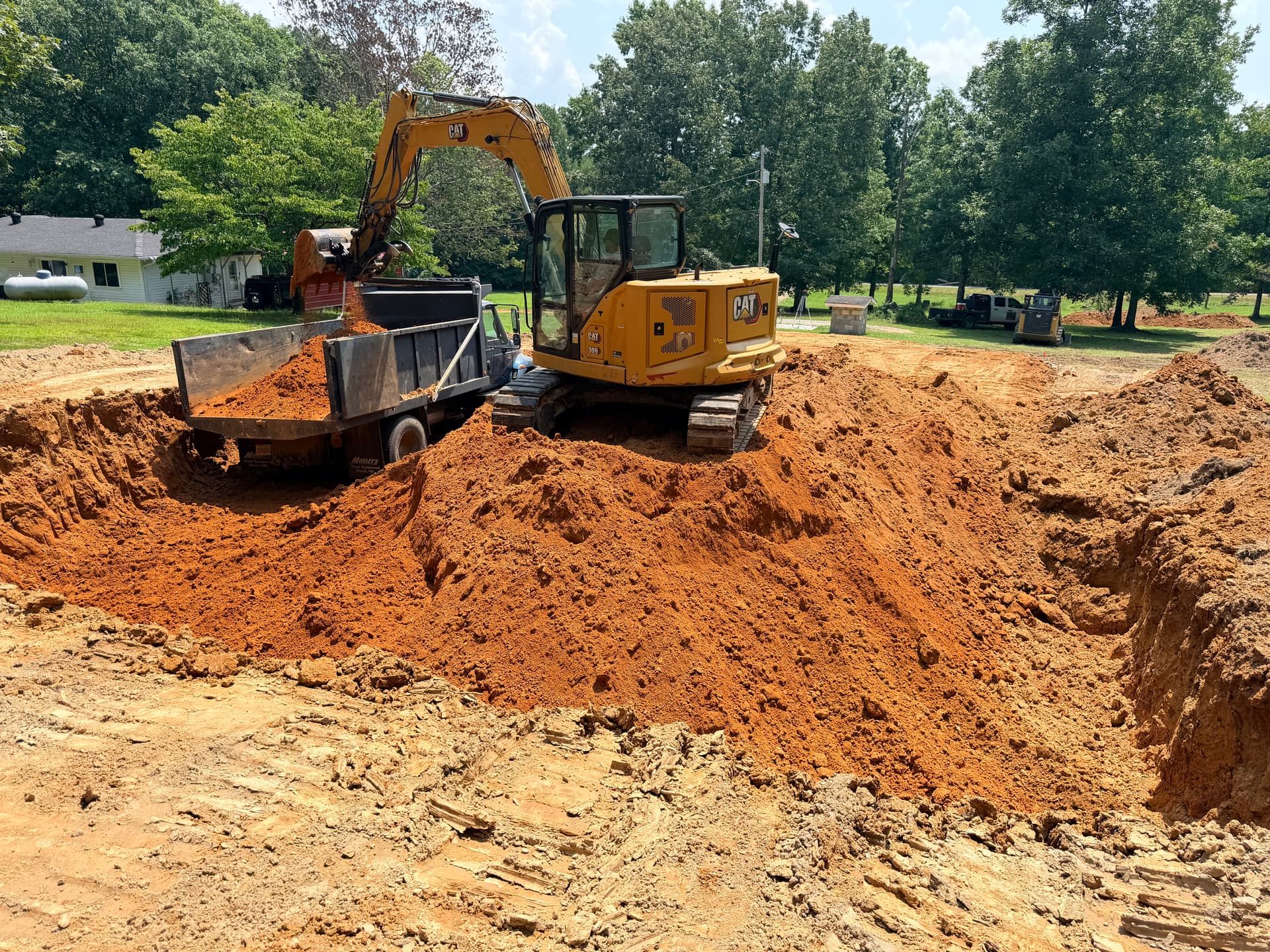 Heavy Excavation and Site Prep Work in Progress
