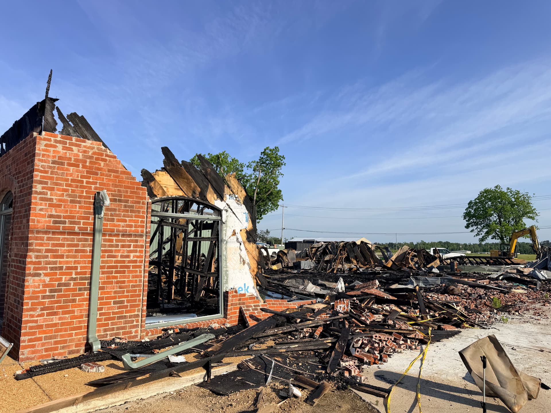 Gallery photos for Fire Damage Demolition and Site Clearing in Amory Mississippi: Image #2