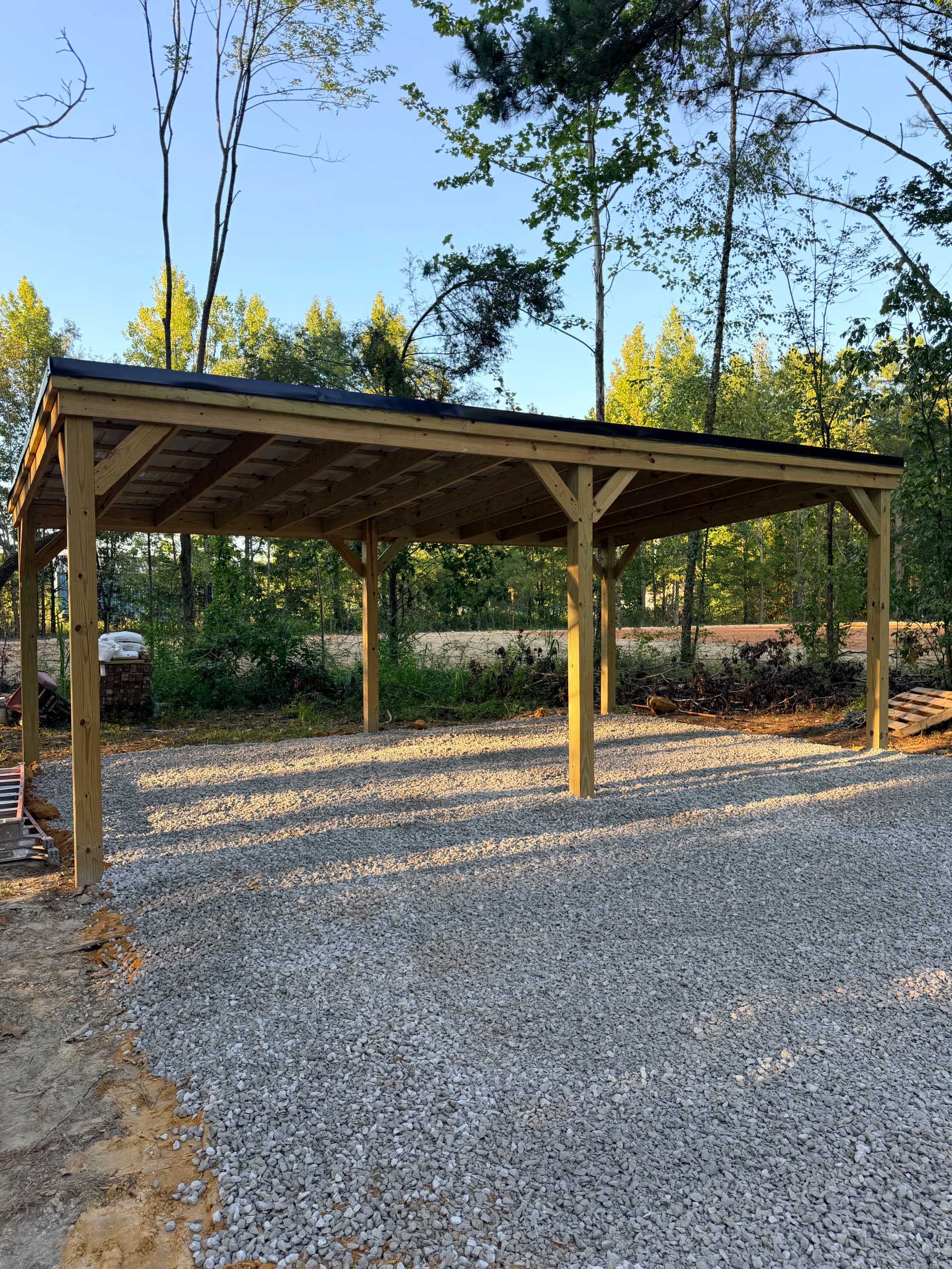 Gallery photos for Gravel Driveway Install for a New Construction Home: Image #3