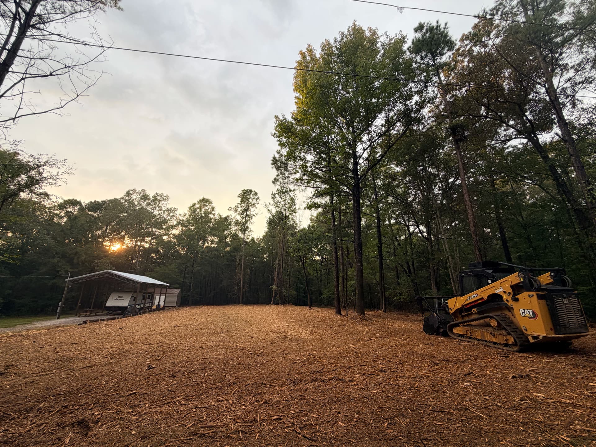 Gallery photos for Overgrown Wooded Lot Cleared and Ready to Use: Image #3