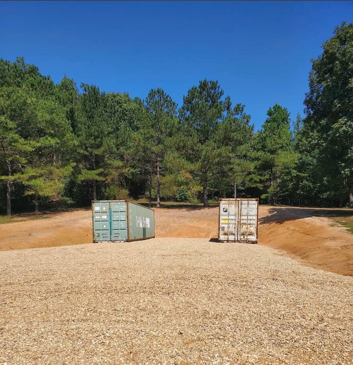 Project Site Prep and Building Pad Work for a Shipping Container Shop image