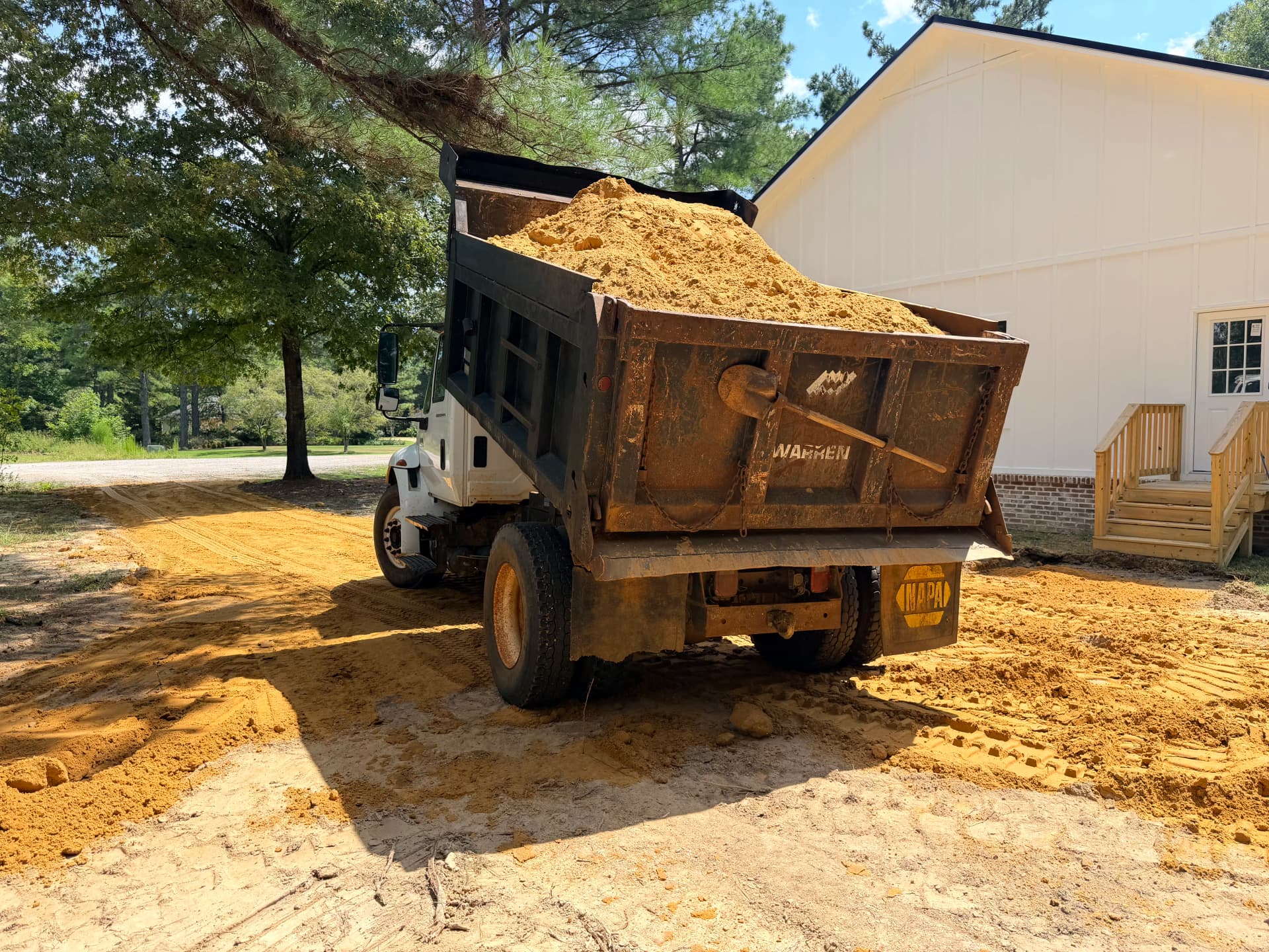 Gallery photos for Gravel Driveway Install for a New Construction Home: Image #2