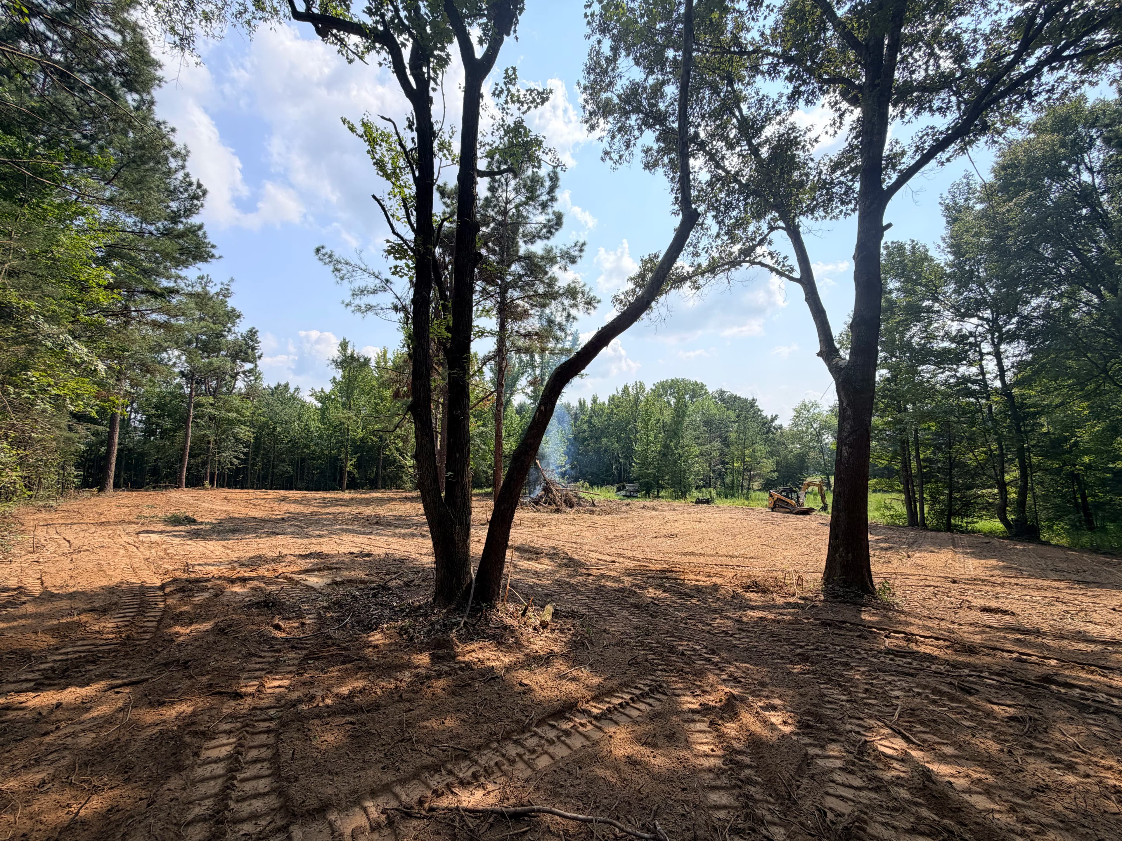 Project One Acre Cleared and Build-Ready for Driveway and House Pad image