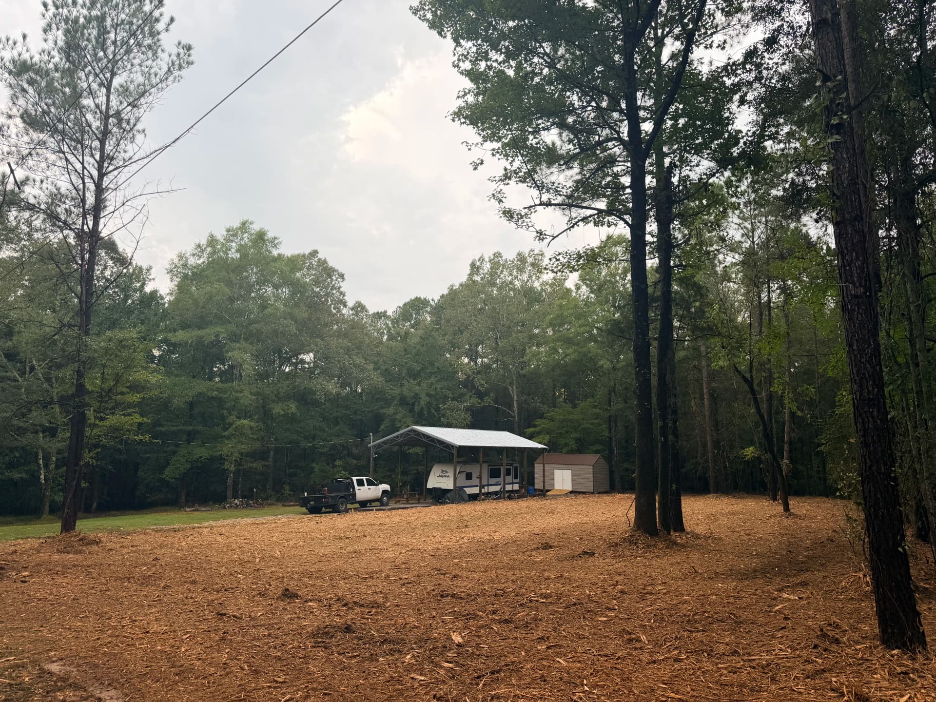 Gallery photos for Overgrown Wooded Lot Cleared and Ready to Use: Image #4