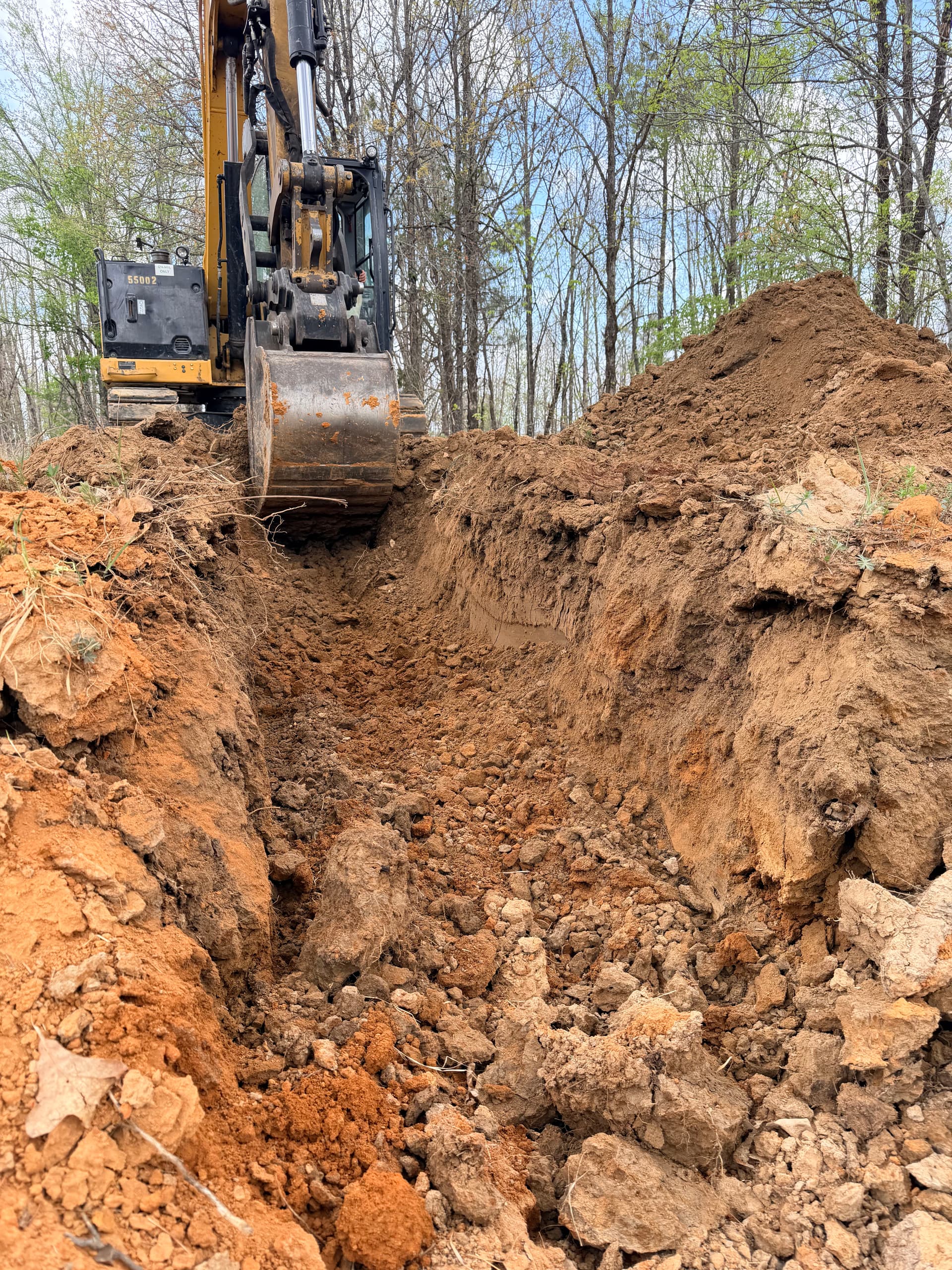 Gallery photos for Trenching for Water Line Installation: Image #1