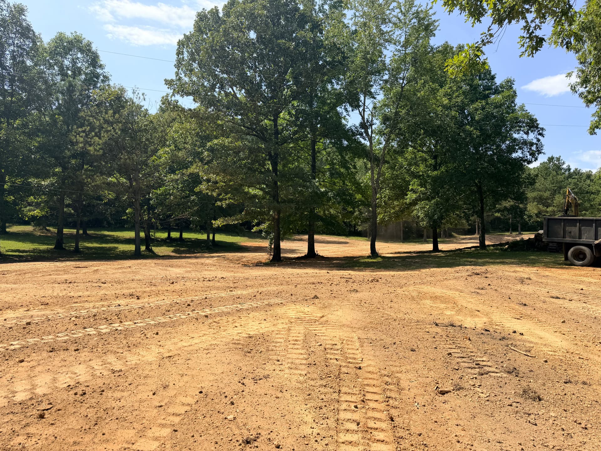Gallery photos for Driveway Buildup, Shop Pad Excavation, and Full Property Drainage Overhaul: Image #6