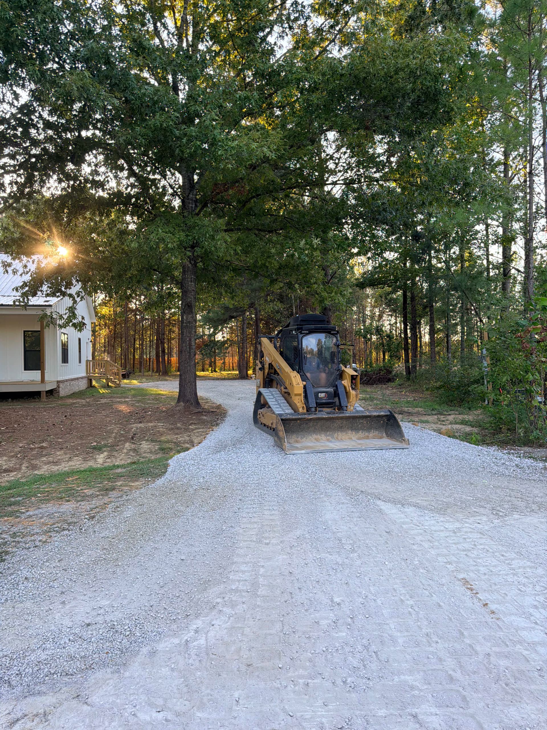 Gallery photos for Gravel Driveway Install for a New Construction Home: Image #6