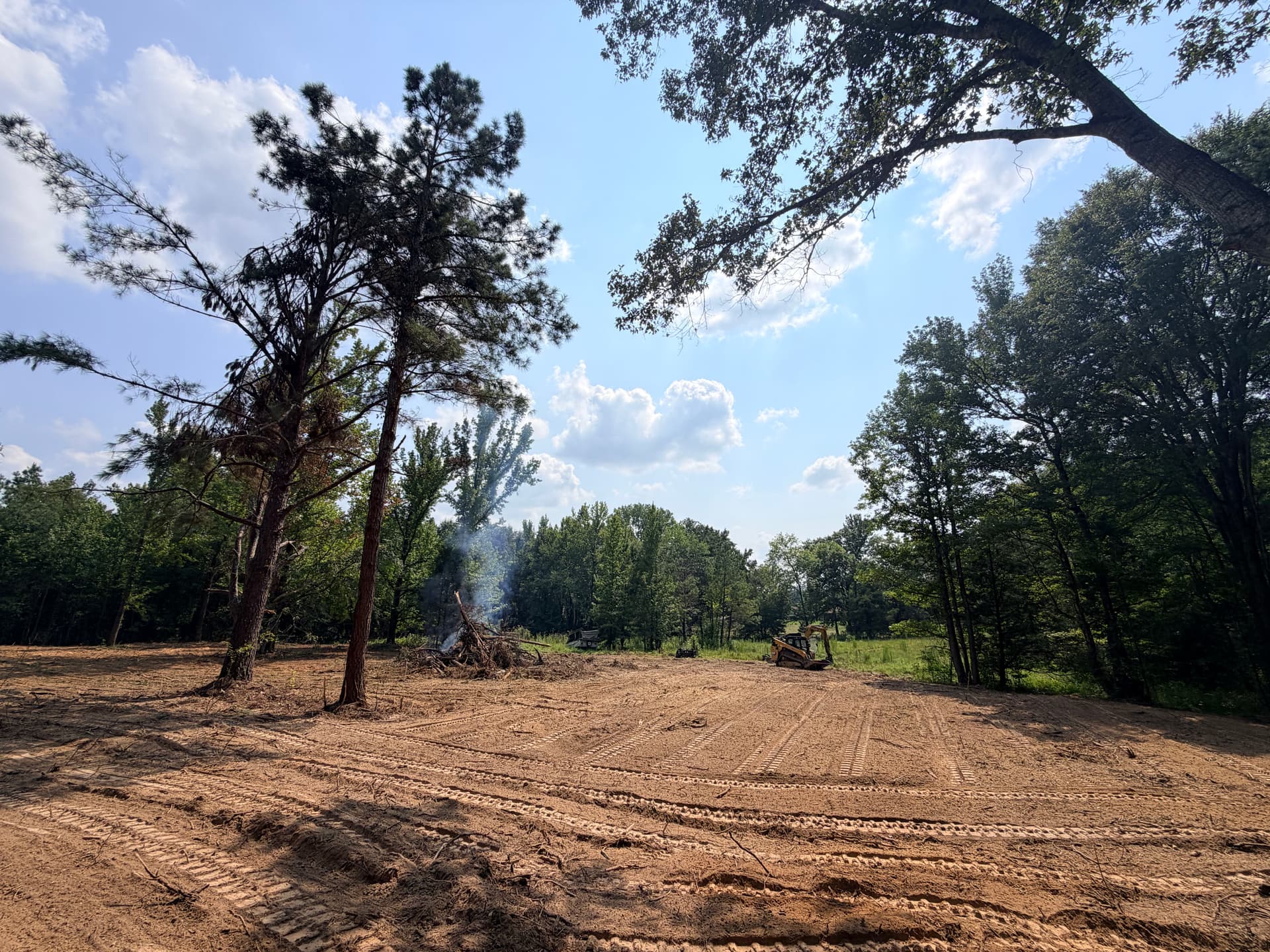 Gallery photos for One Acre Cleared and Build-Ready for Driveway and House Pad: Image #1