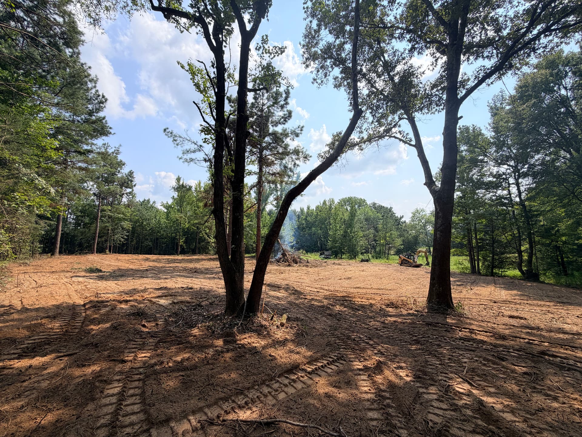 One Acre Cleared and Build-Ready for Driveway and House Pad image