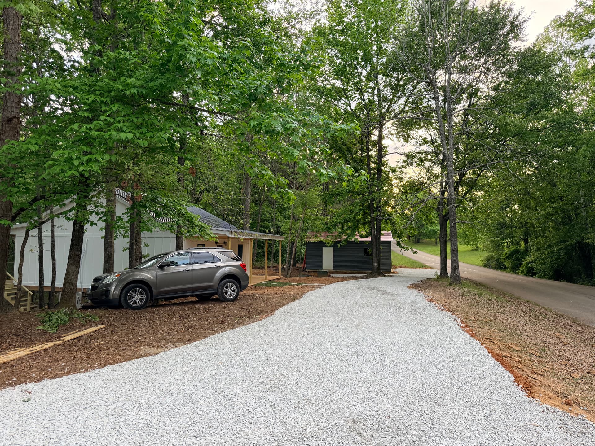 Gallery photos for Gravel Driveway Installation on a Scenic Pond Property: Image #3